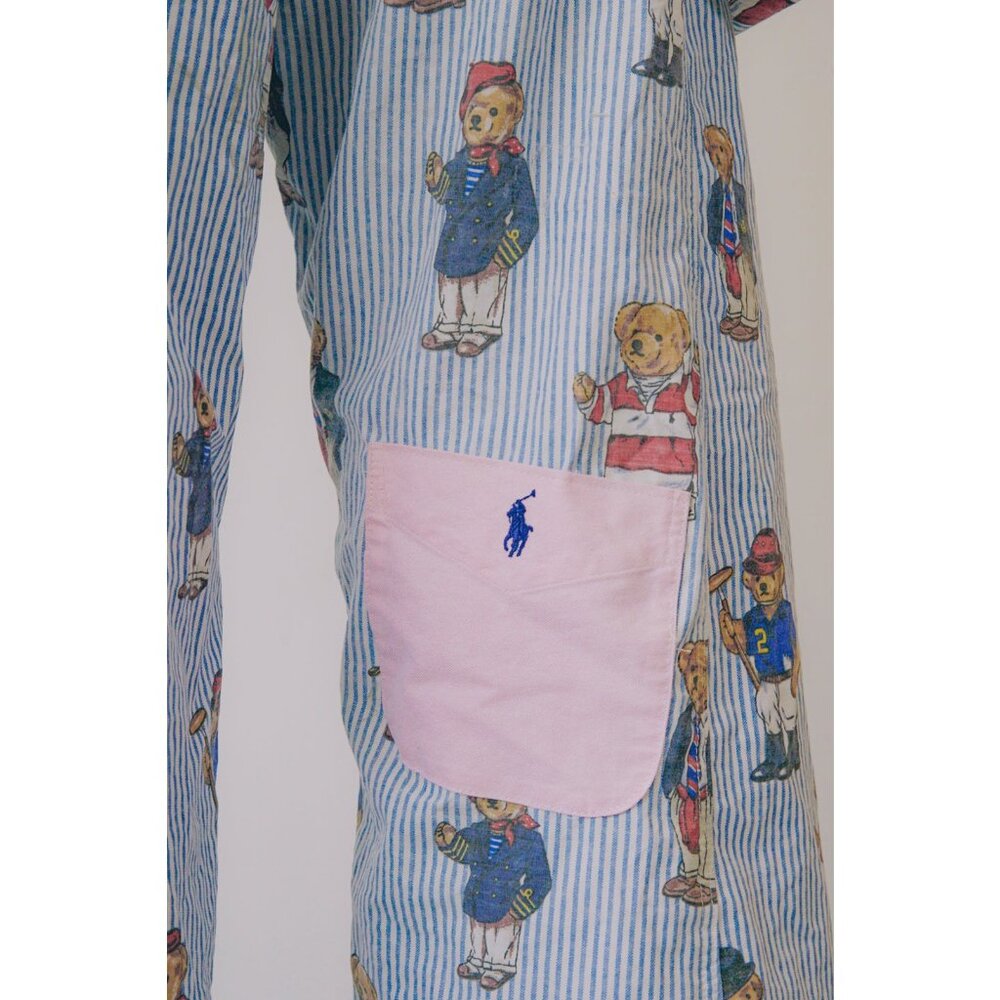 Women's Wide Leg Printed Pants - Picture 6 of 9